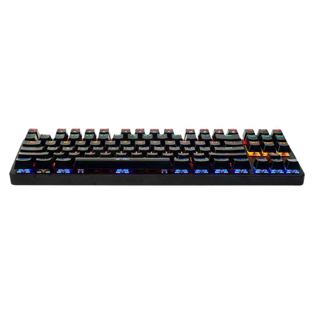 Ant Esports MK1000 TKL Mechanical RGB Gaming Keyboard Aluminum ABS 87 keys USB Win10 Support 1 Year Warranty