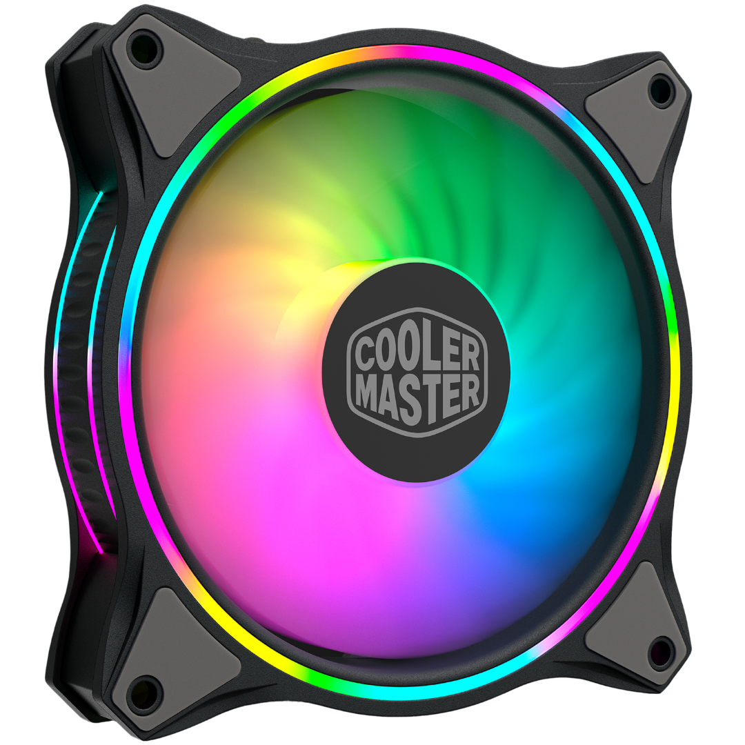 Cooler Master MasterFan MF120 Halo 2 Black PWM ARGB Cabinet Fan