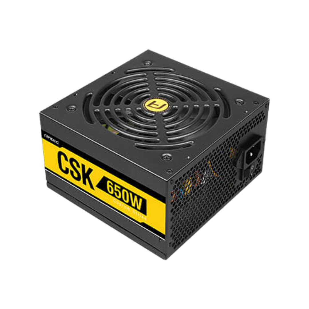 Antec CSK 650 650W Power Supply with Active PFC and 80 Plus Bronze Certification