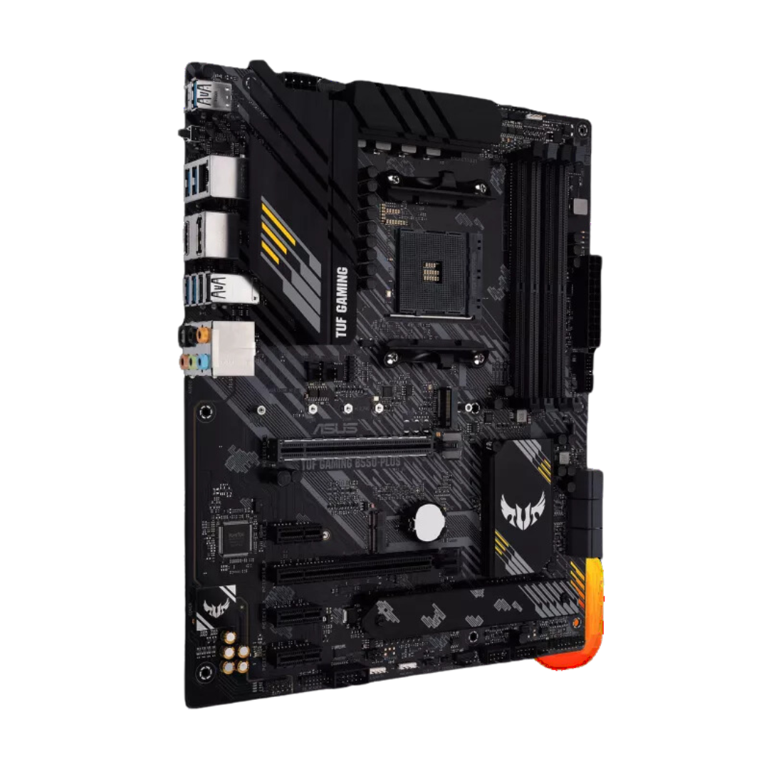 ASUS B550 TUF Gaming Plus Motherboard, AMD AM4 Socket, PCIe 4.0, 2.5Gb LAN, 7.1 Surround Sound