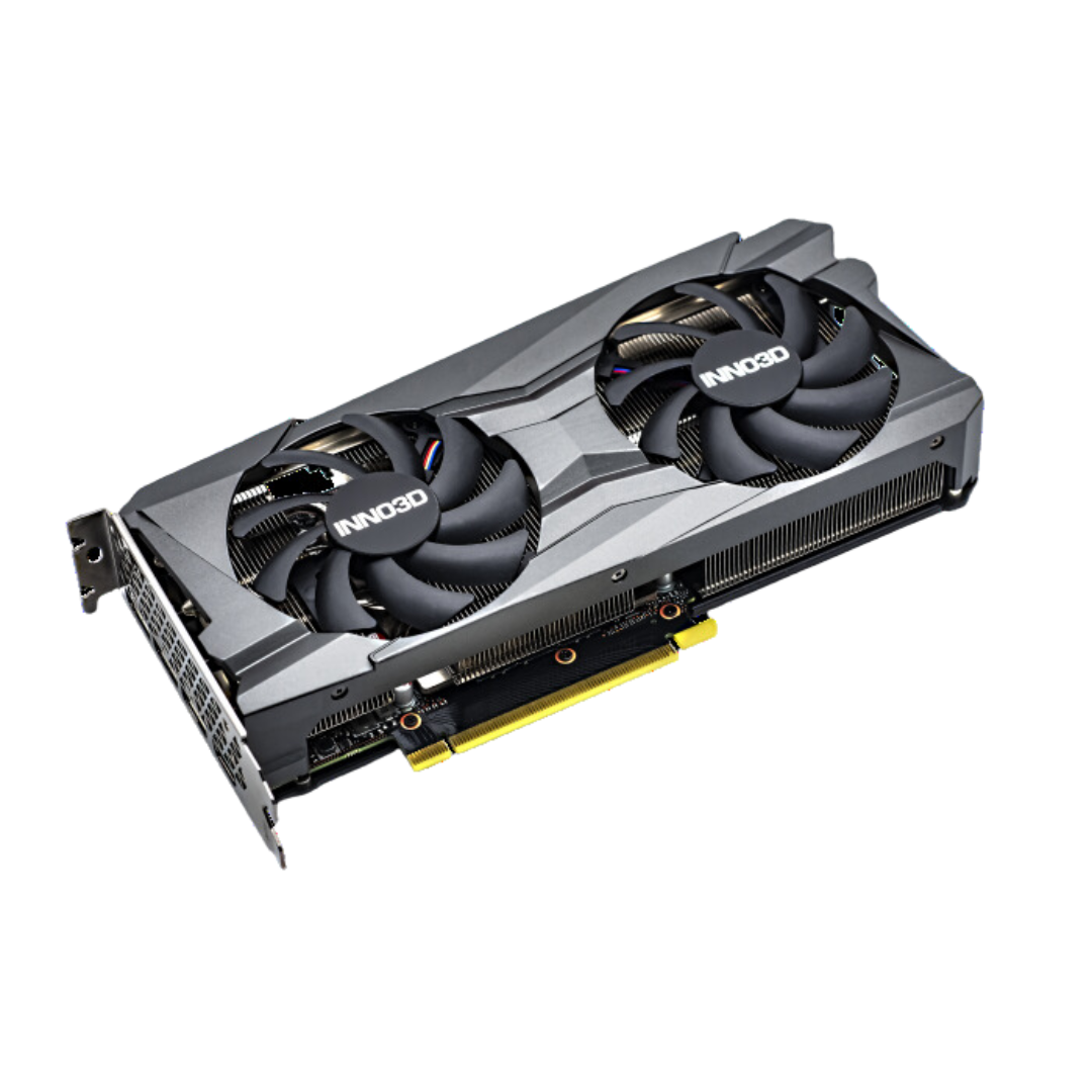 Inno3d RTX 3060 Twin X2 LHR 12GB Graphics Card - NVIDIA Ampere Architecture, Ray Tracing, 3rd Gen Tensor Cores