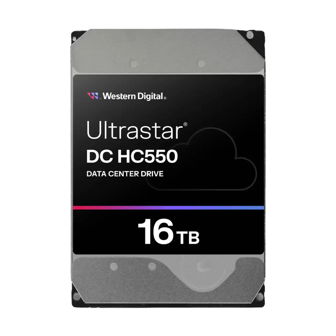 WD Ultrastar 16TB SATA EAMR HDD - 7200RPM 262MB/s 5-Year Warranty
