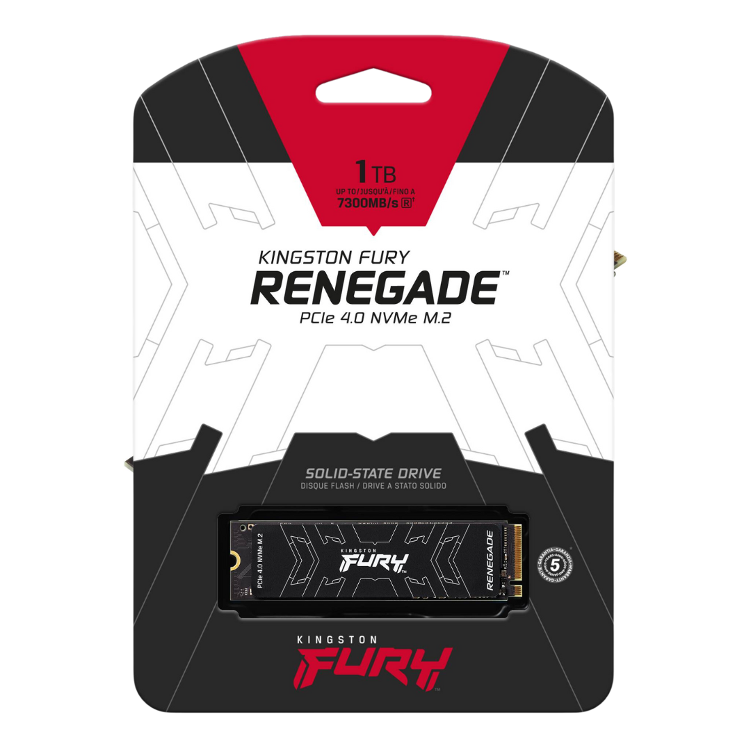 Kingston Fury Renegade PCIe 4.0 NVMe M.2 1TB SSD