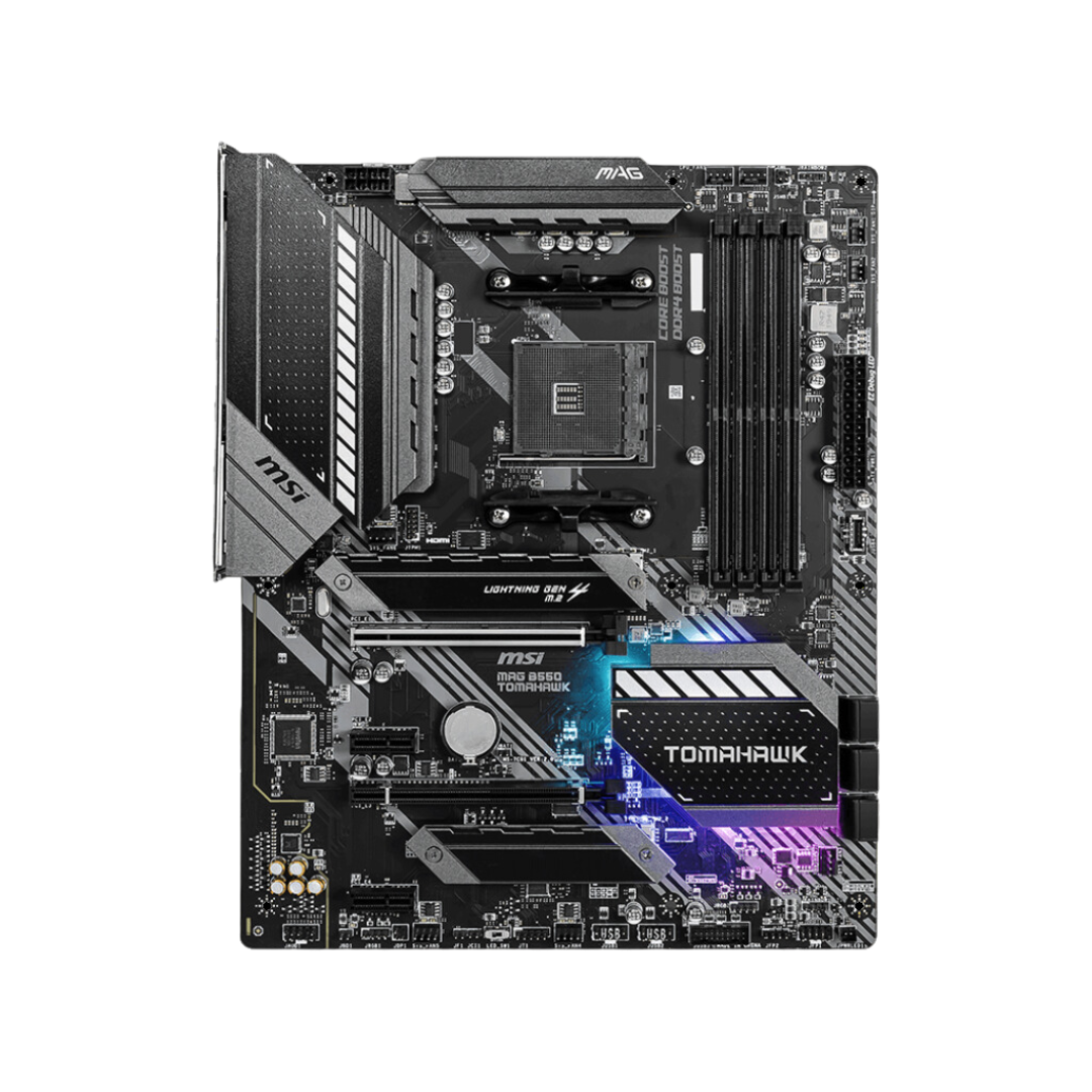 MSI MAG B550 TOMAHAWK ATX Motherboard with AMD B550 Chipset