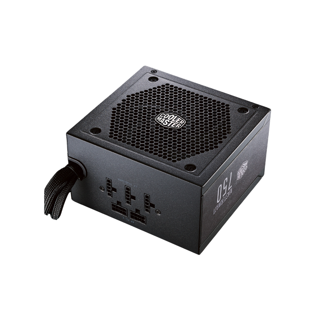 Cooler Master 750 CV 80+ BRONZE Power Supply - MasterWatt 750 Semimodular with 750W, Active PFC, 80 Plus Bronze, and 120mm LDB Fan