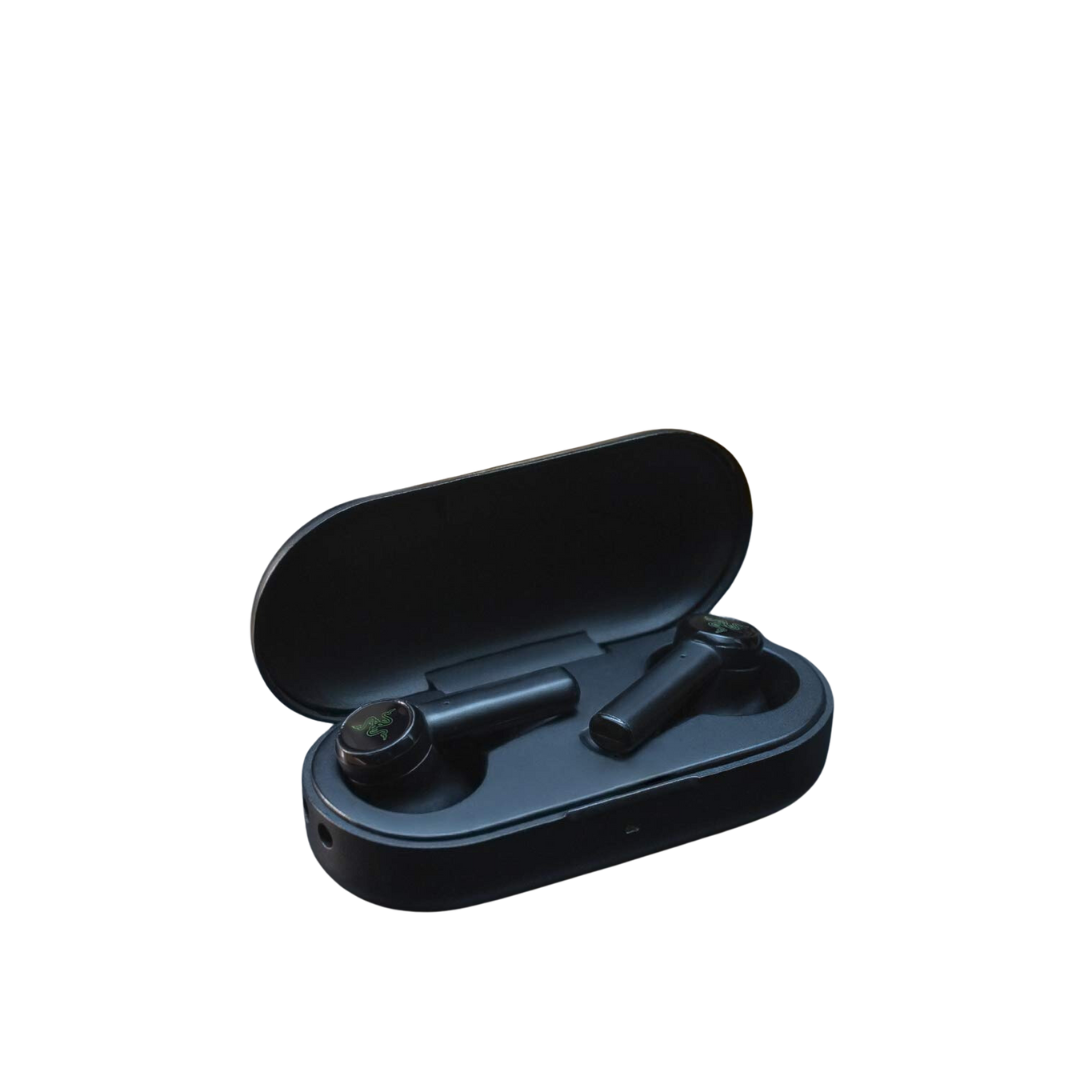 Razer Hammerhead Truly Wireless Bluetooth Earbuds - 13mm Drivers, 20Hz-20KHz Frequency, 32 Ohm Impedance