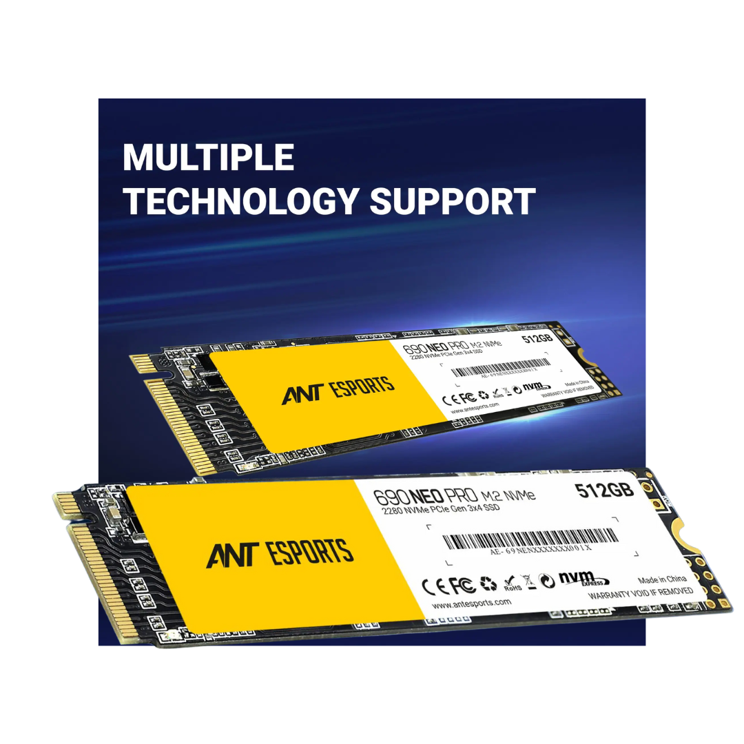 ANT ESPORTS 690 NEO PRO M.2 NVME SSD 512GB