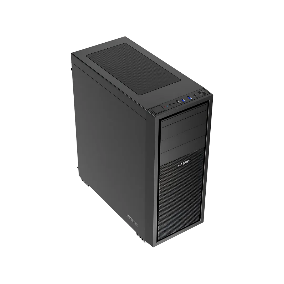 Ant Esports SX310 PRO Mid- Tower Computer Case/Gaming Cabinet - Black