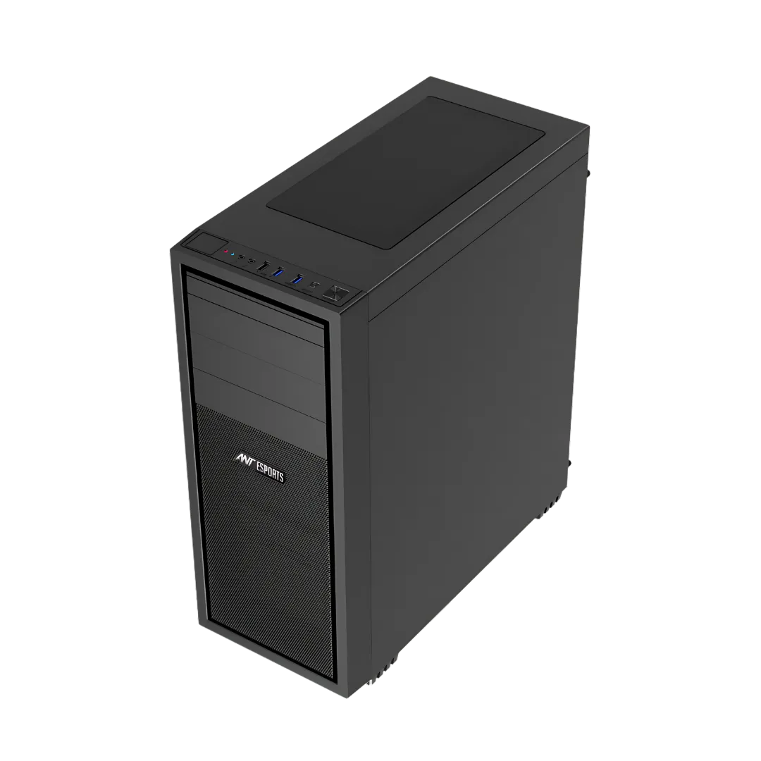 Ant Esports SX310 PRO Mid- Tower Computer Case/Gaming Cabinet - Black