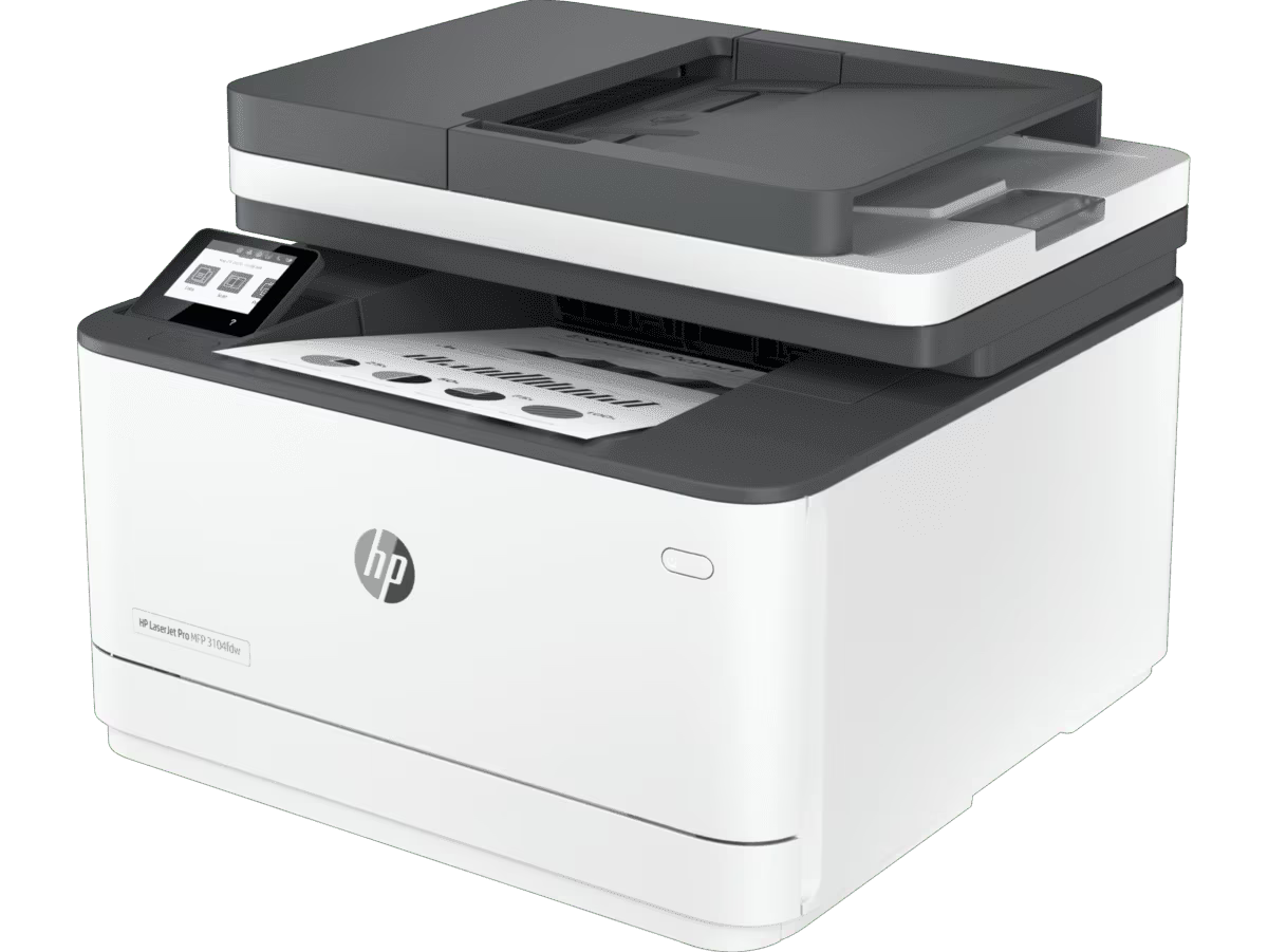 HP LaserJet Pro 3104FDN MFP Printer | Print, Copy, Scan, fax, ADF and Duplex for Home and Office - | Buy Online at Shwetha Computers