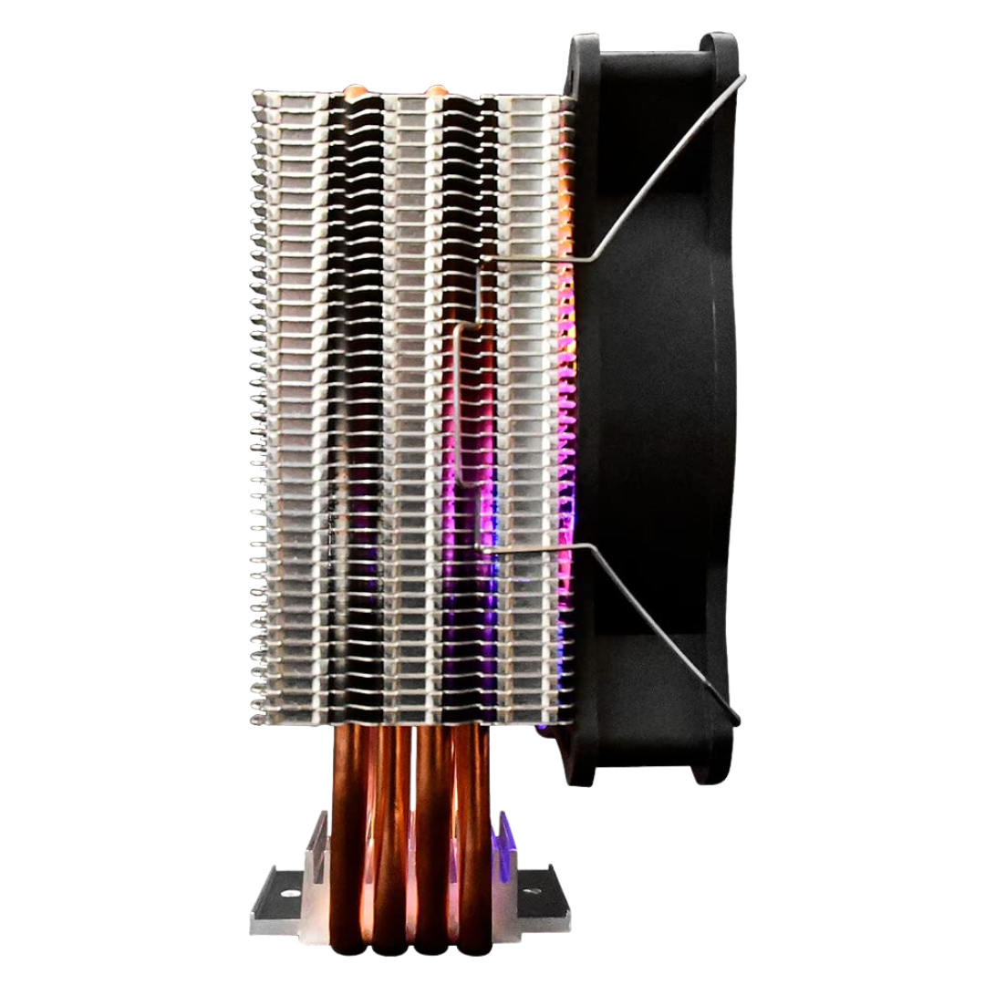 Gamdias Boreas E1-410 Lite RGB 120mm CPU Air Cooler with Aluminum Fins and 70.2CFM Airflow