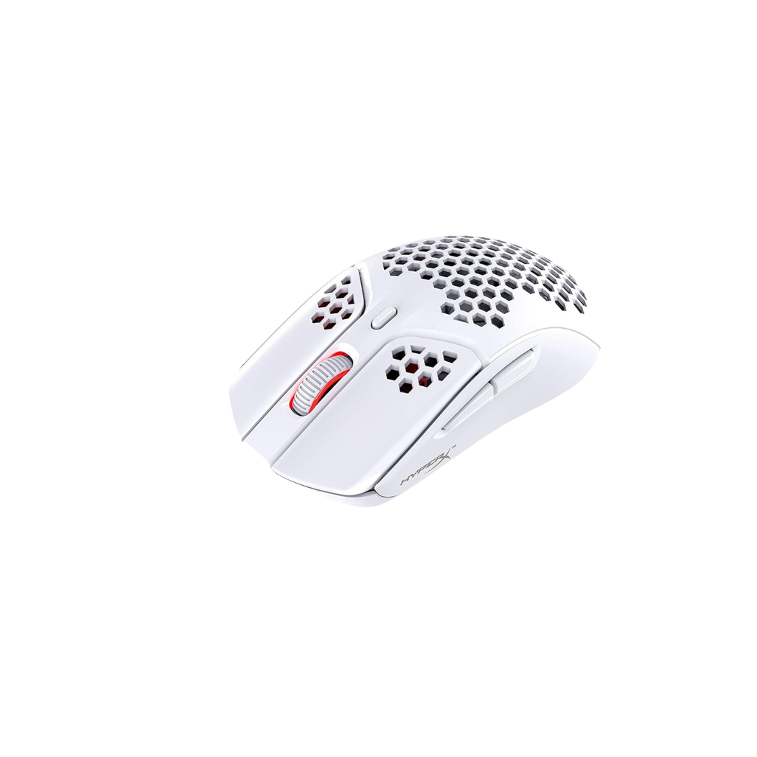 HyperX Pulsefire Haste 16000 DPI Wireless RGB Gaming Mouse White