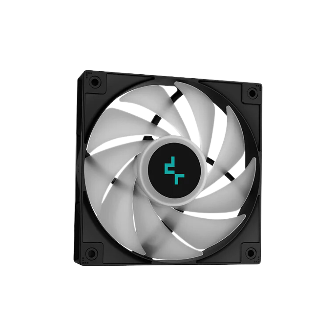 DeepCool LE500 Liquid Cooler - Aluminum Radiator, 415mm Tube, 2400 RPM Pump Speed, 85.85 CFM Fan Airflow