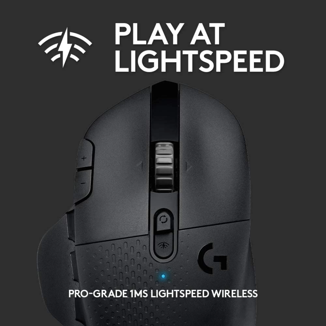 Logitech G604 Lightspeed Gaming Mouse with HERO 25K Sensor