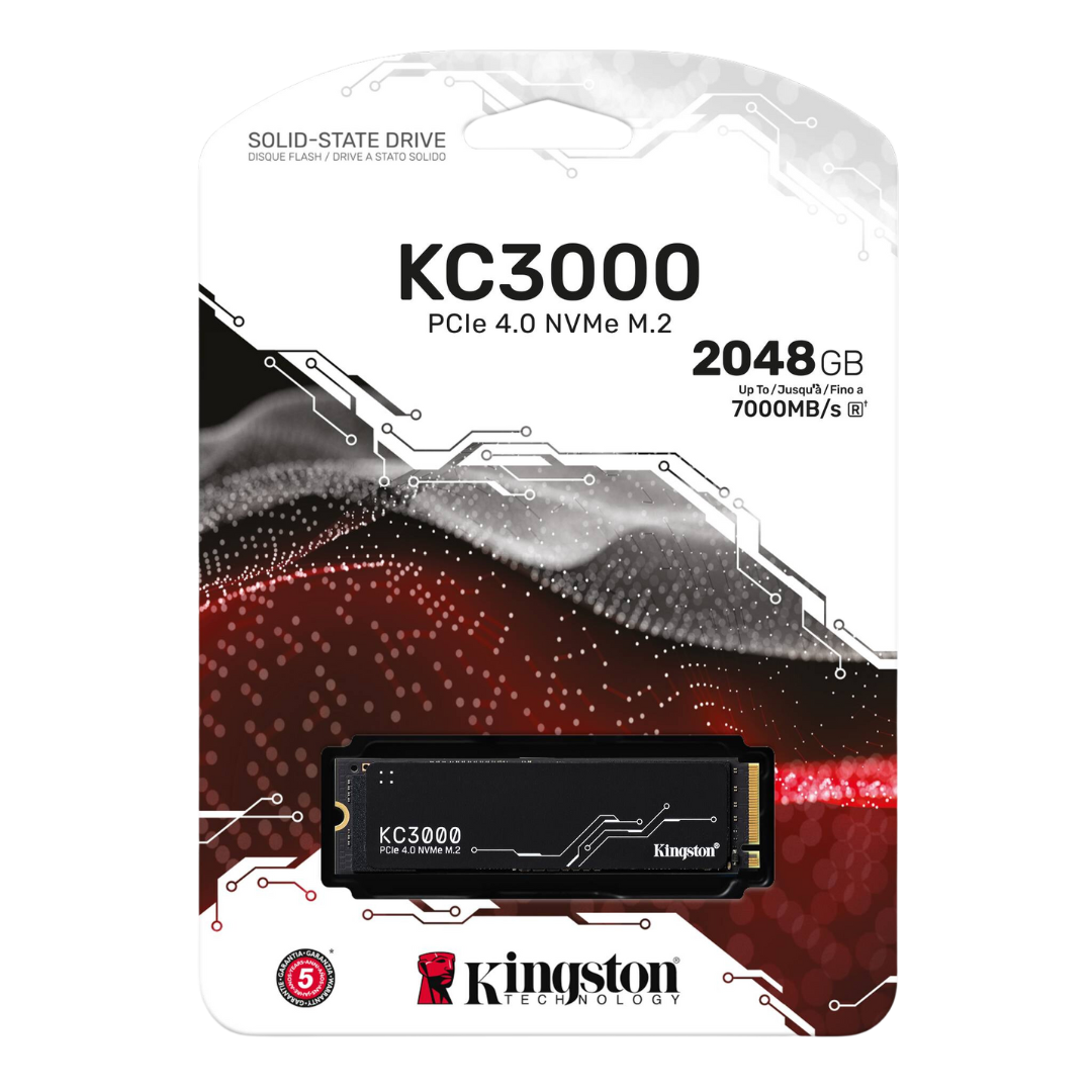 KINGSTON KC3000 2TB PCIe 4.0 NVMe M.2 SSD