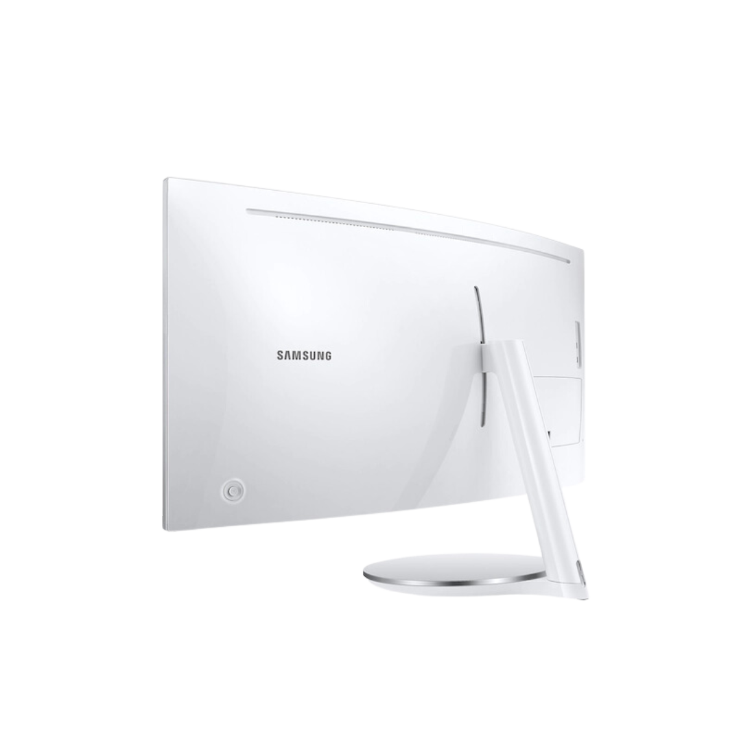Samsung 34" LC34J791WTW01-QLED Curve Thunderbolt White 4K Monitor