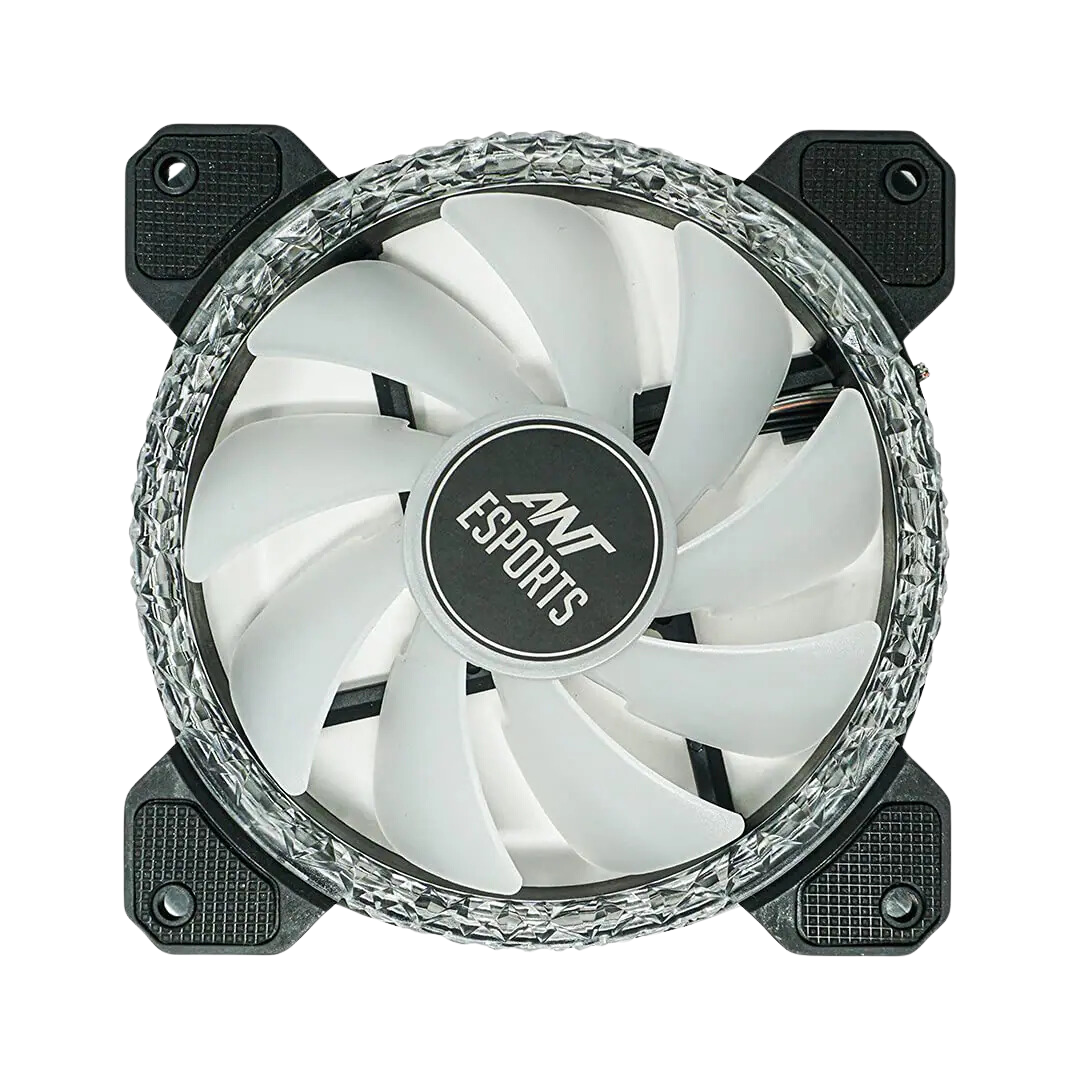 Ant ESPORTS Royale Flow 120mm ARGB Case Fans - 38CFM Airflow, 20 db Noise - 3Pin + Molex Connector