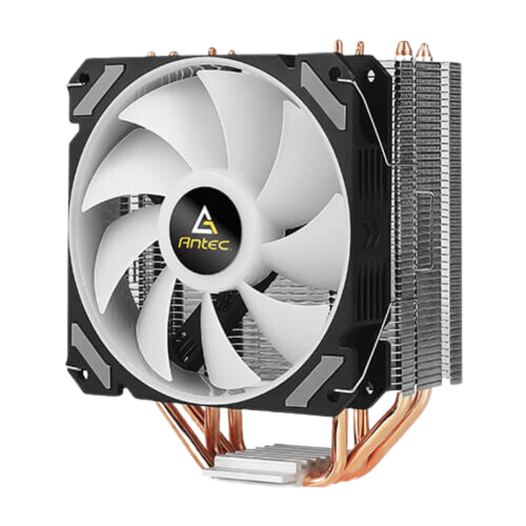 Antec A400i CPU Cooler 128x76x155mm 12VDC 0.16A ?6mm 4 Heat Pipes 1 year warranty 0-761345-10913-0 150W