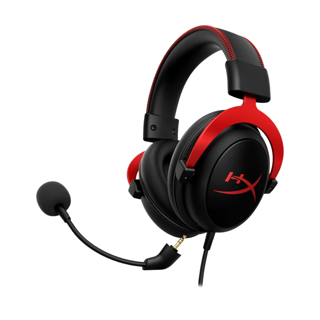 HyperX Cloud II Gaming Headset with 53mm Drivers and Noise-Cancelling Microphone