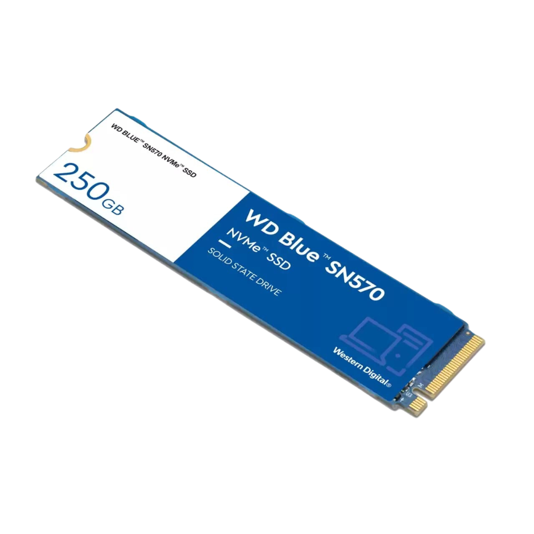 WD Blue 250GB SN570 PCIe Gen3 3D NAND Internal SSD