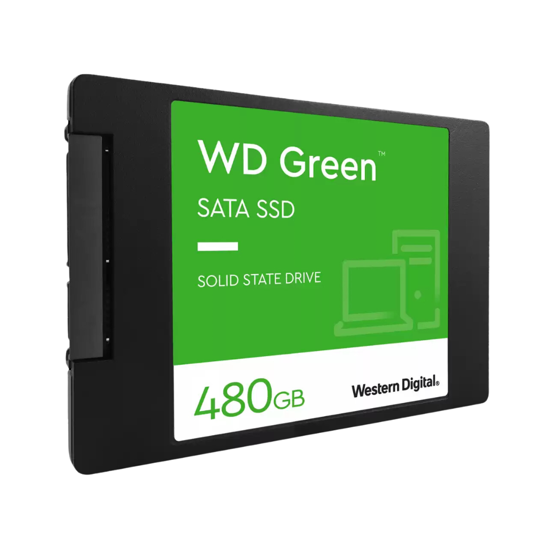 WD Green 3D NAND 480GB SSD - SATA, 3-Year Warranty