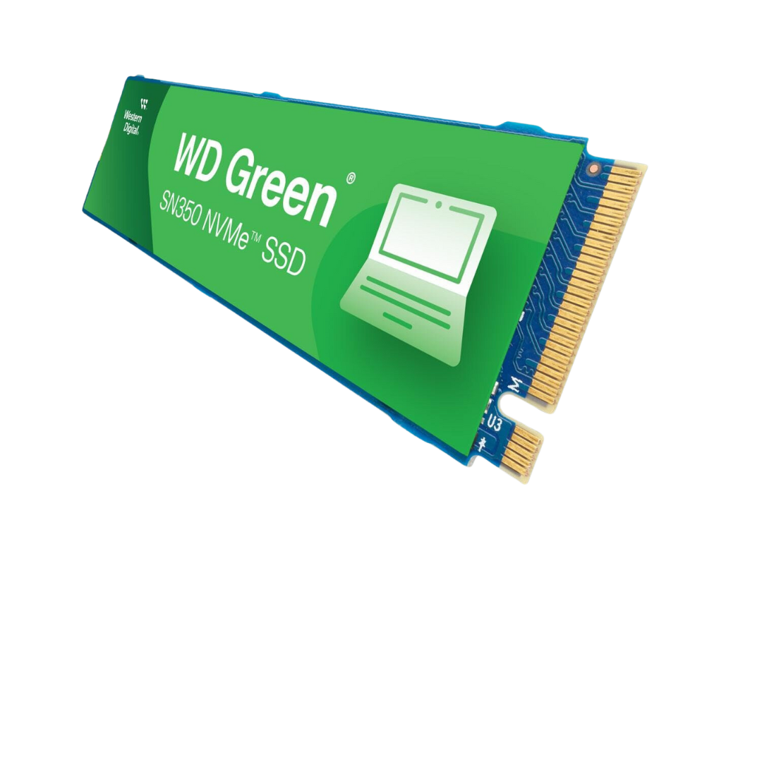 WD Green SN350 480GB NVMe SSD - PCIe Gen3, 3D NAND, 1500MB/s, 300K IOPS