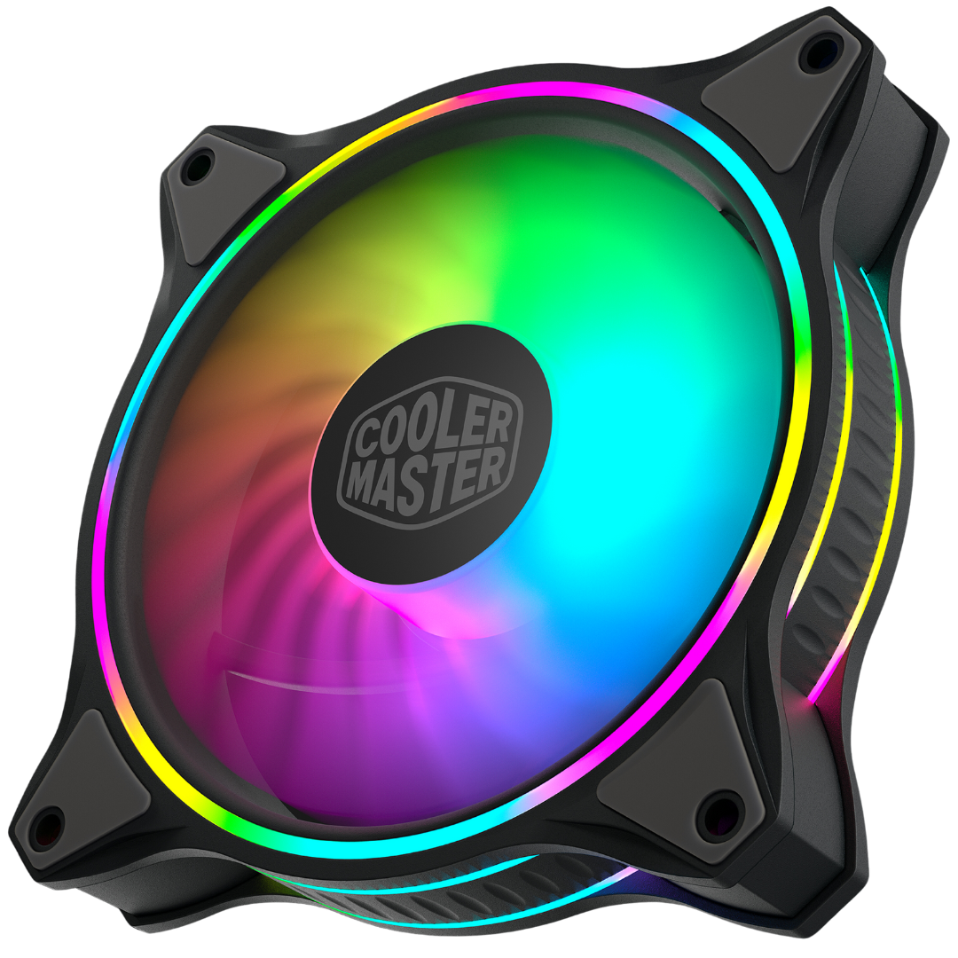 Cooler Master MasterFan MF120 Halo 2 Black PWM ARGB Cabinet Fan