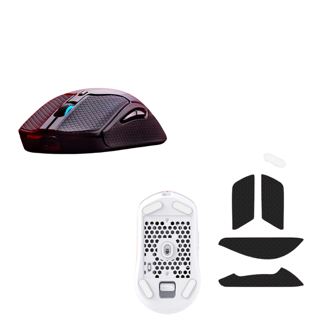 HyperX Pulsefire Haste 2 Wireless RGB Gaming Mouse (White) - 26000 DPI, 650 IPS, 100 Hour Battery Life