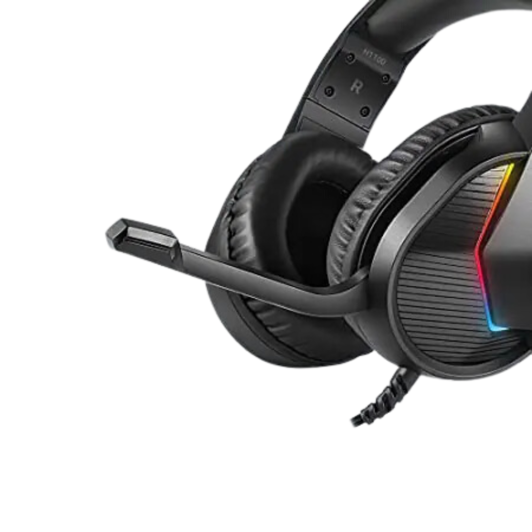 Ant Esports H1100 Pro Auto RGB Gaming Headset - 50mm Speaker, 20Hz-20Khz Frequency, USB+3.5mm 4pin Connectors