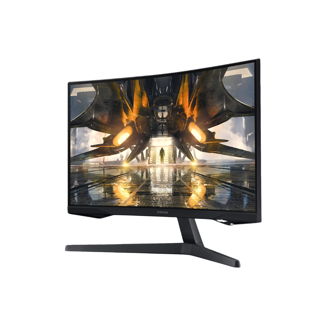 Samsung 27" LS27AG550 Curved Gaming Monitor - 1MS,165Hz,2K, IPS Screen, 1440p Resolution