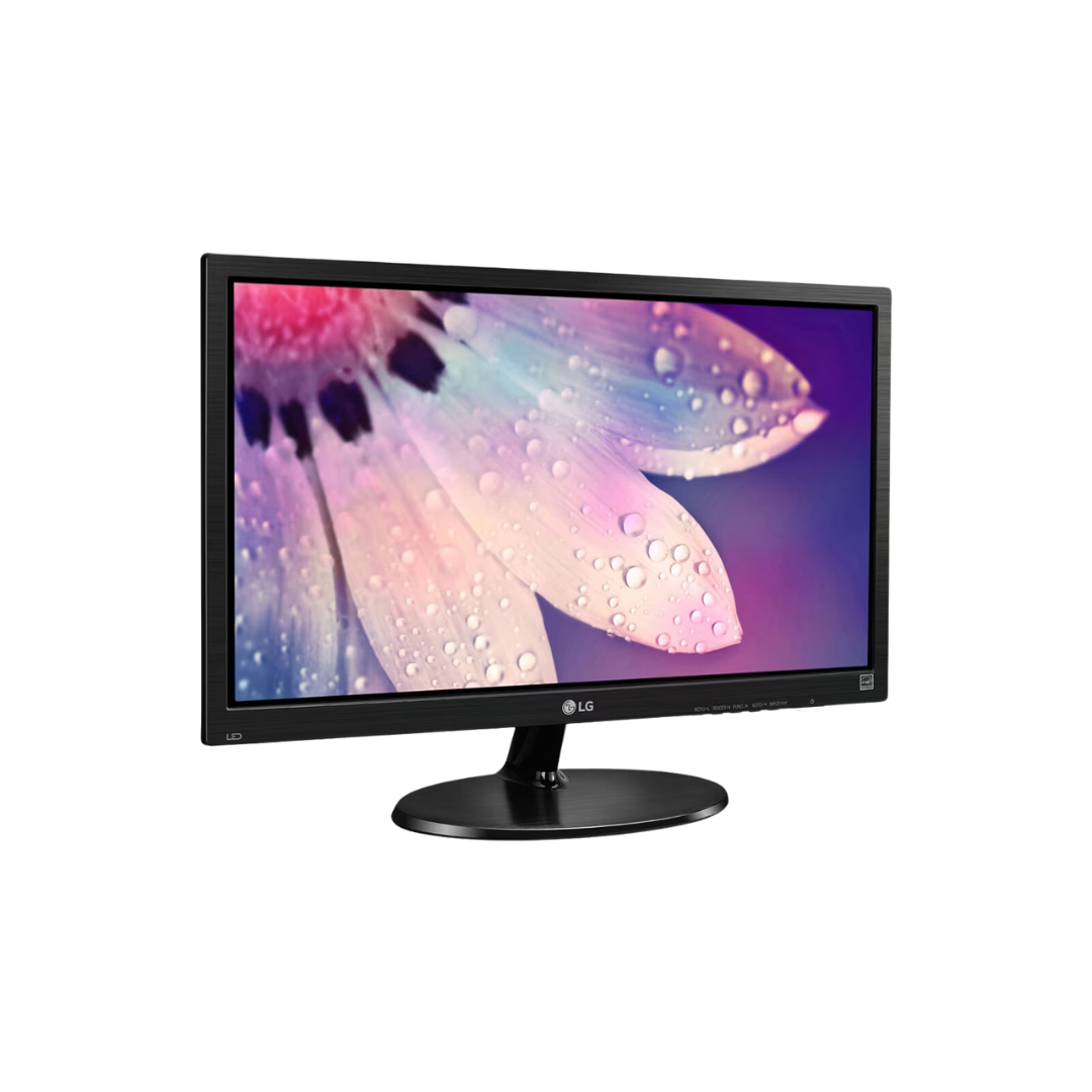 LG 19-inch HD Ready Office Monitor, TN Panel, VGA/HDMI Ports - 19M38HB