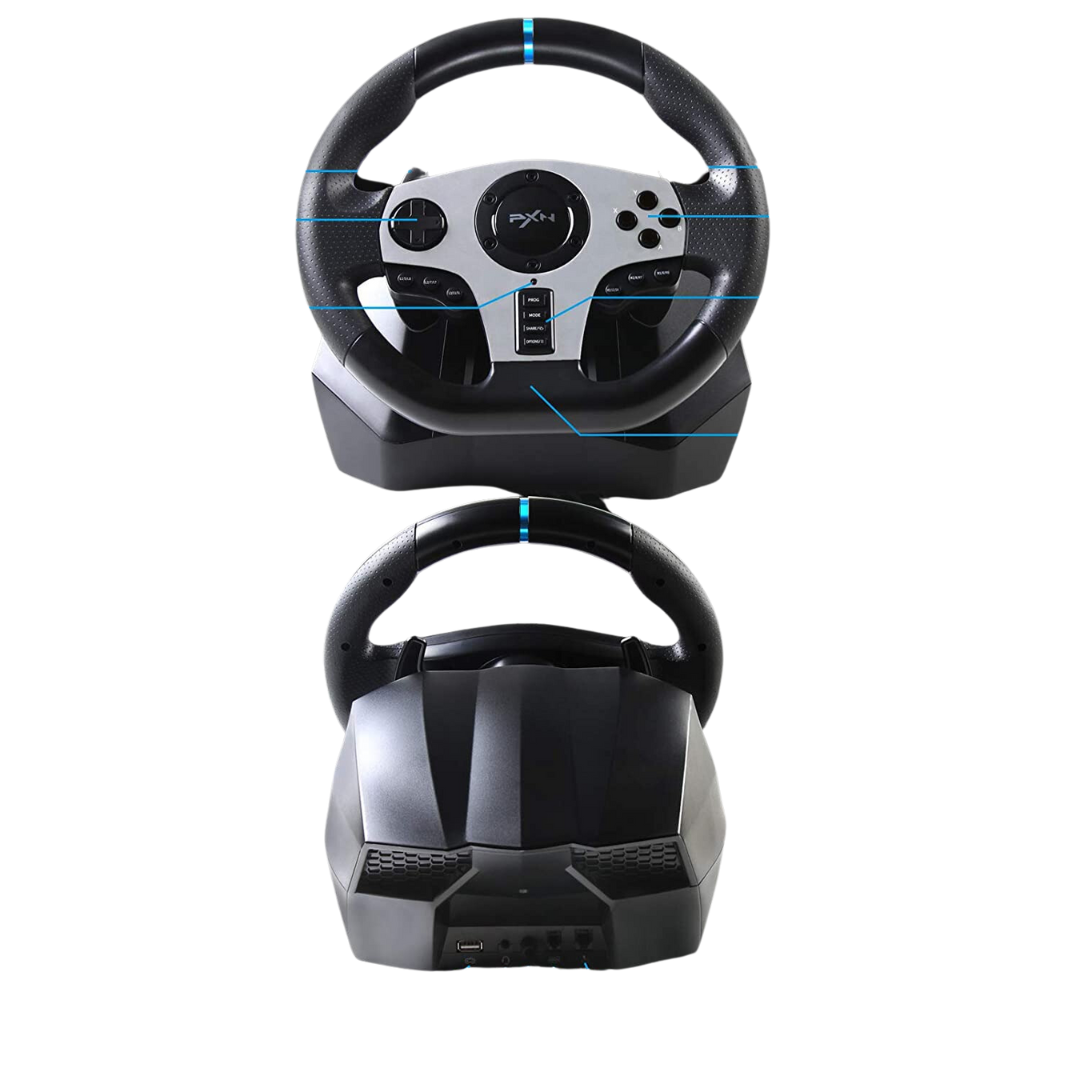 PXN V9 270/900° Adjustable Racing Wheel