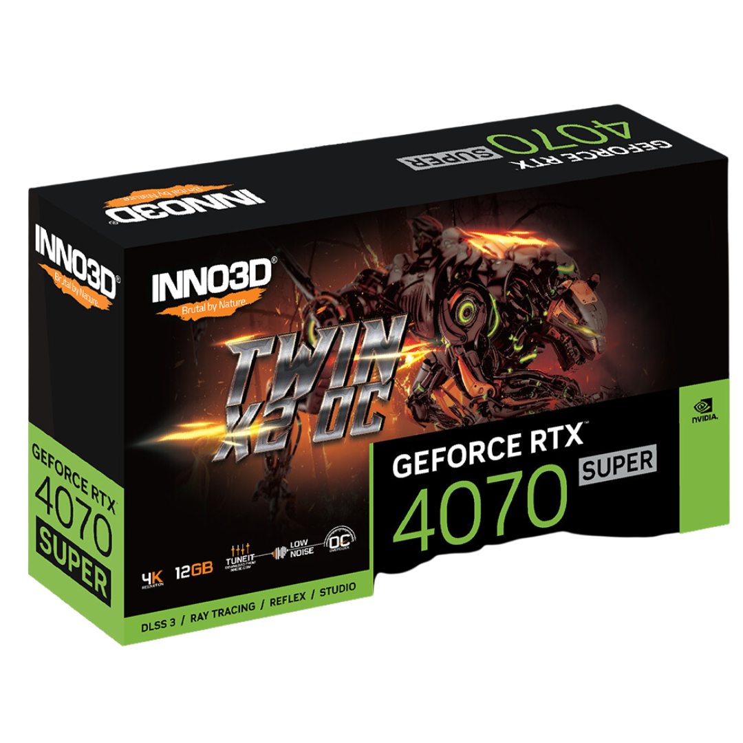 Inno3d RTX 4070 Super Twin X2 12GB GDDR6X Graphics Card