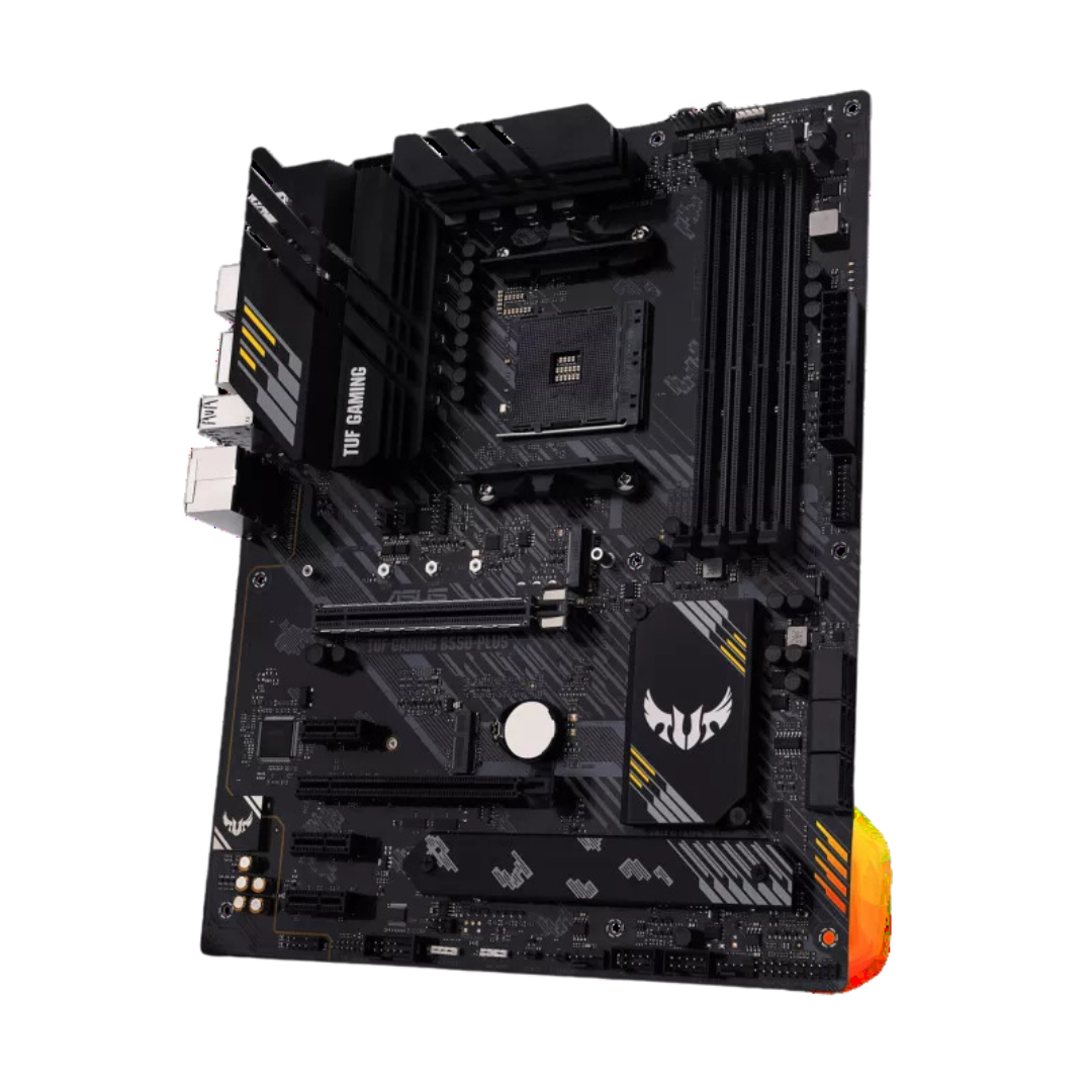 ASUS B550 TUF Gaming Plus Motherboard, AMD AM4 Socket, PCIe 4.0, 2.5Gb LAN, 7.1 Surround Sound
