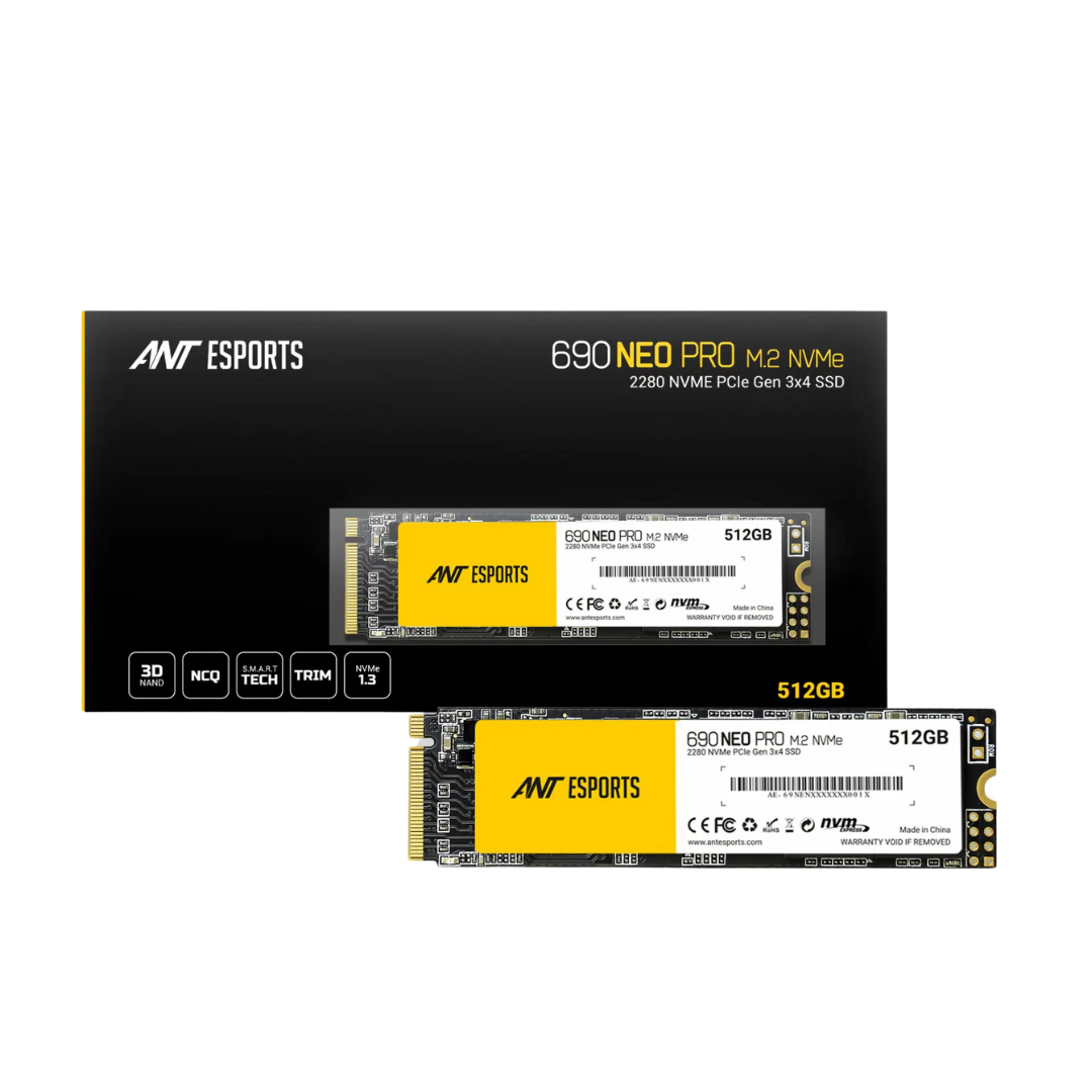 ANT ESPORTS 690 NEO PRO M.2 NVME SSD 512GB