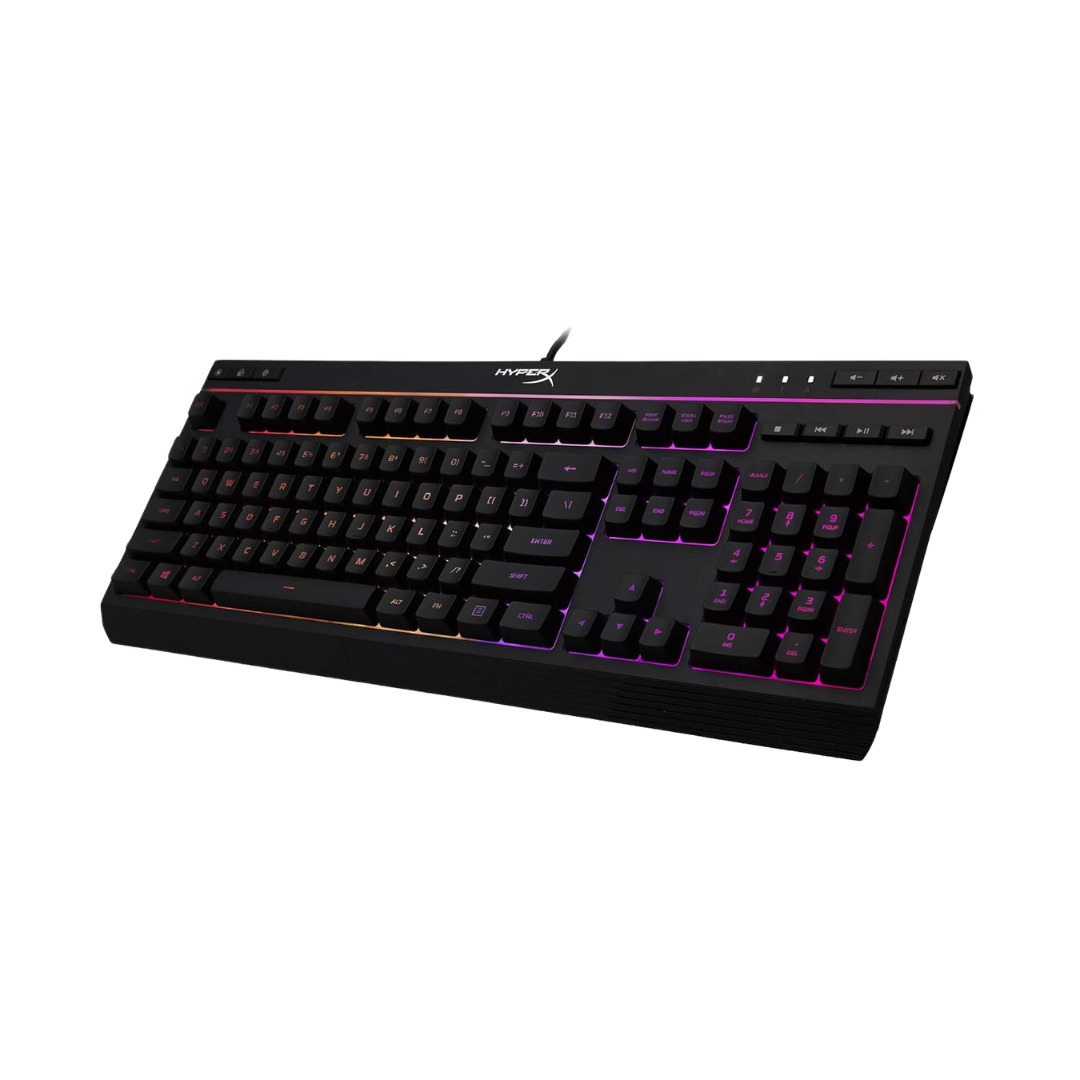 HyperX Alloy Core RGB Membrane Gaming Keyboard (Black) with 5 Zone Backlight