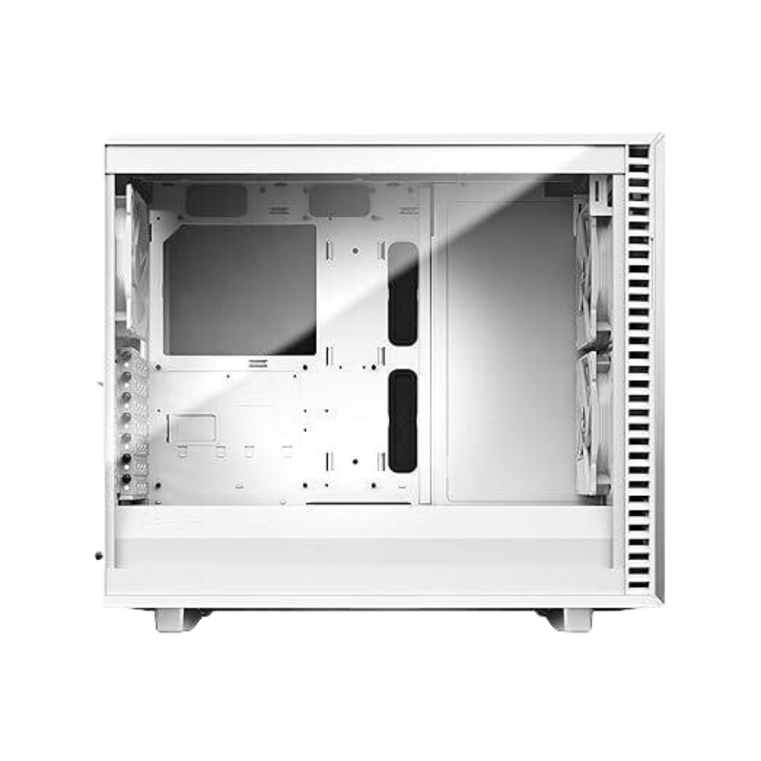 Fractal Design Define 7 White TG Cabinet with 9 Fan Mounts