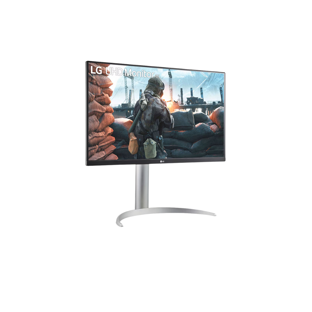 LG 27UP650 4K IPS 60Hz Monitor White 2*HDMI/DP/Height Adj/Pivot