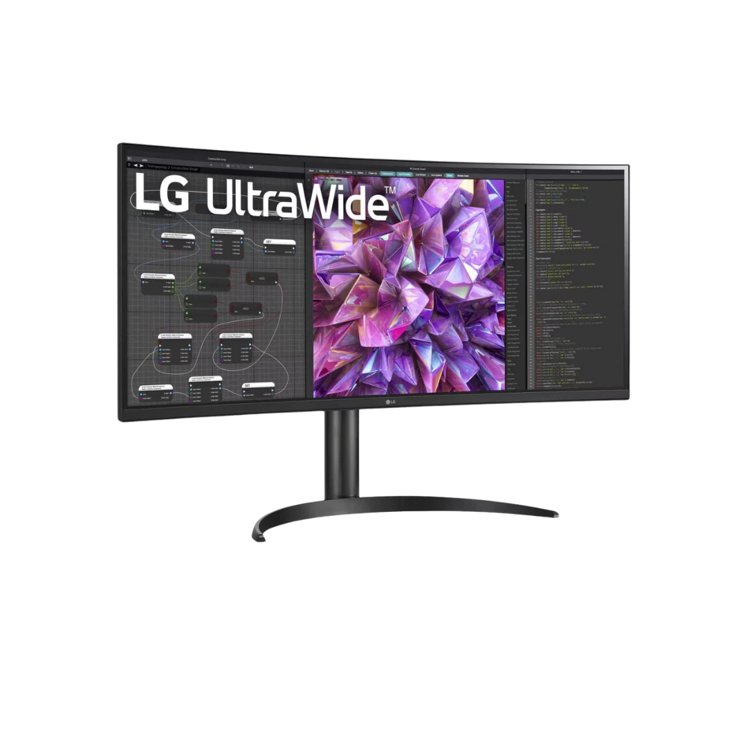 LG 34WQ75CB UltraWide Curved QHD Monitor with USB Type-C