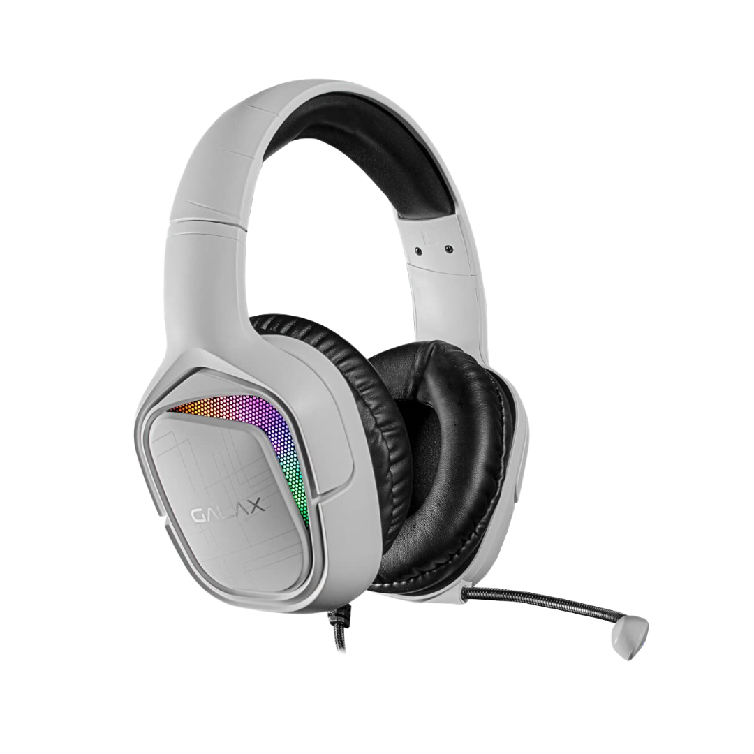 Galax Sonar-04 RGB Gaming Headset, 7.1 Channel, White, USB 2.0, 32? Impedance