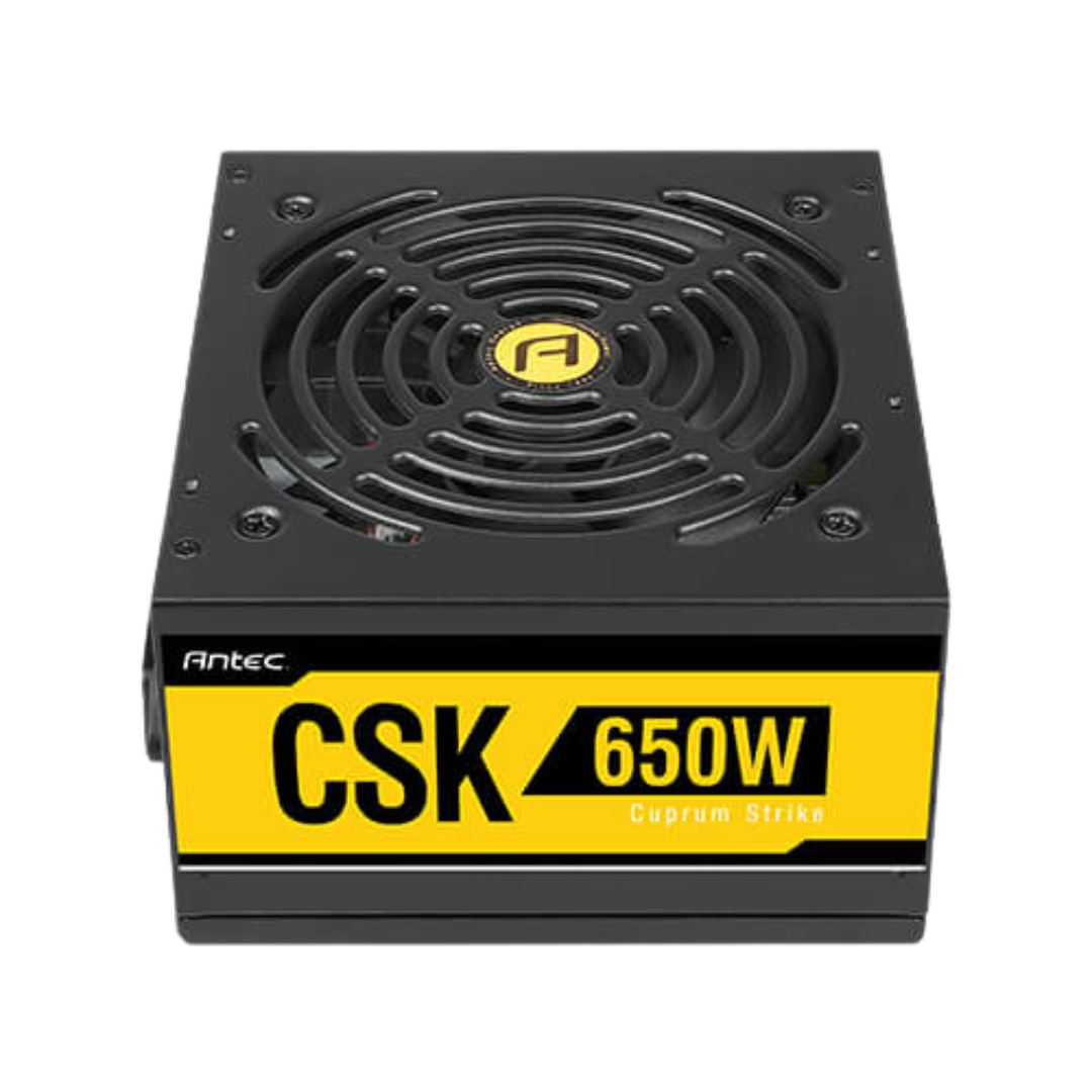 Antec CSK 650 650W Power Supply with Active PFC and 80 Plus Bronze Certification