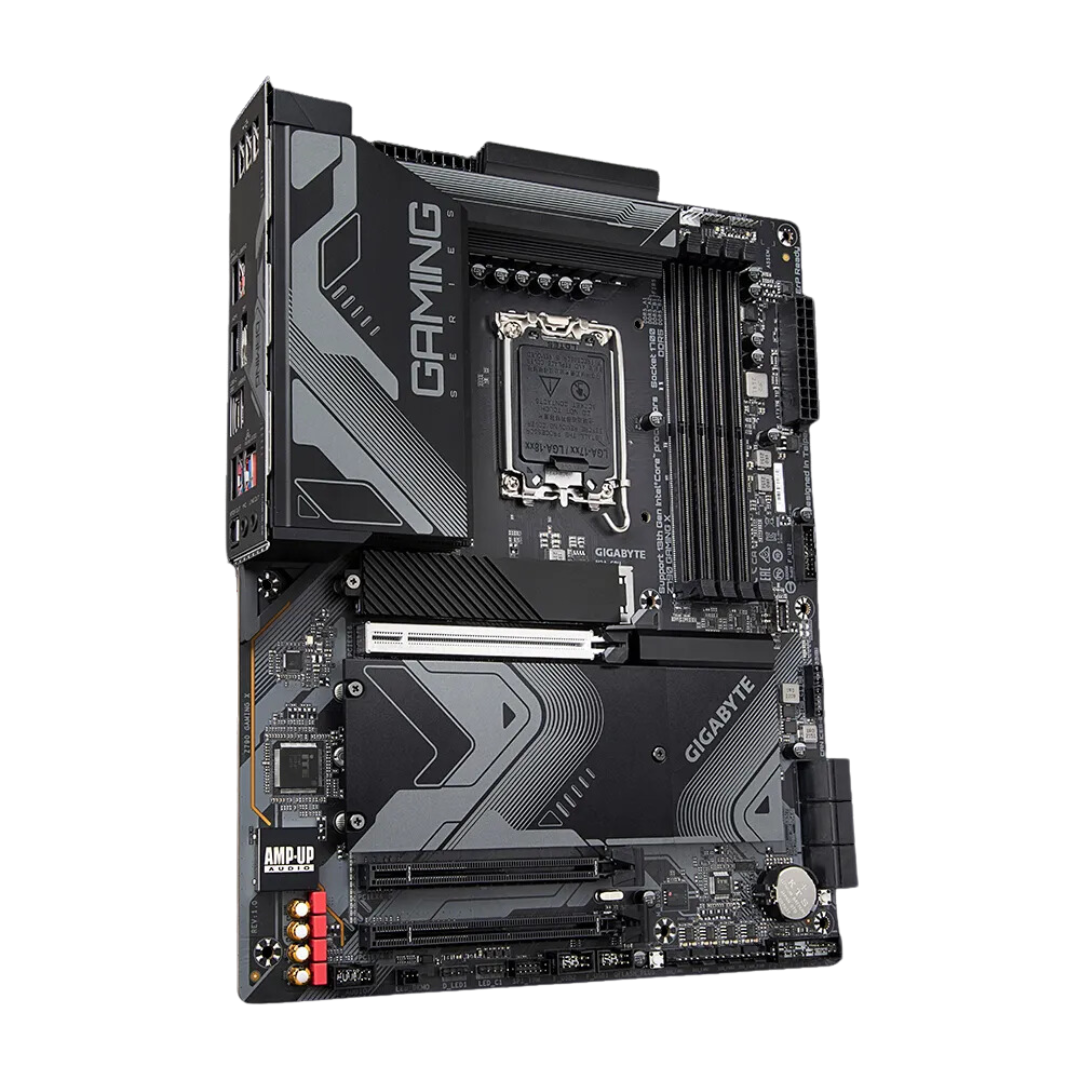 Gigabyte Z790 Gaming X ATX Motherboard 14th Gen Intel Core LGA1700 DDR5 7600(O.C.) HDMI 2.1 DP 1.2 PCIe 5.0 RAID 0/1/5/10 USB 3.2 Gen 2x2 Type-C 2.5GbE LAN ACPI 5.0 Norton Internet Security Win11/10 64-bit