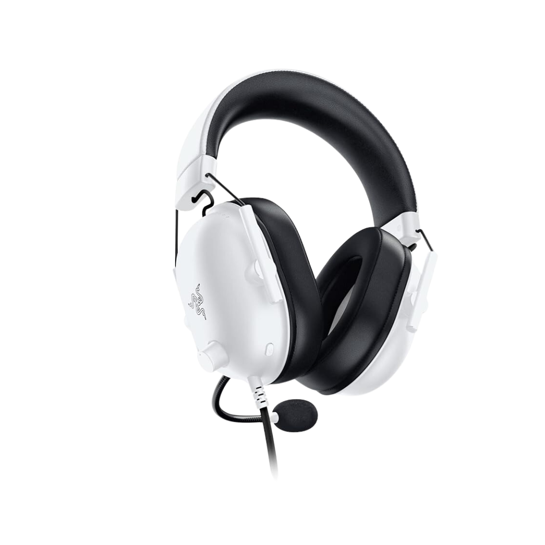 Razer BlackShark V2 X White Wired Esports Headphones