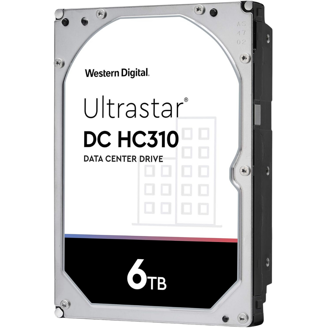 Western Digital HDD WD Ultrastar 6tb - HUS726T6TALE6L4 6TB SATA 7200 RPM 256MB Cache CMR SE 5-Year Warranty 147mm x 101.6mm x 26.1mm