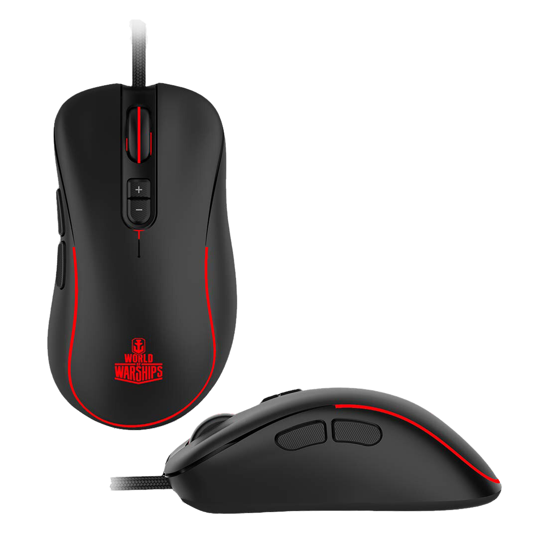 Ant Esports GM270W Gaming Mouse - 3200 DPI Optical Sensor, Multi Color Illumination, Rubber Coating, 1 Year Warranty