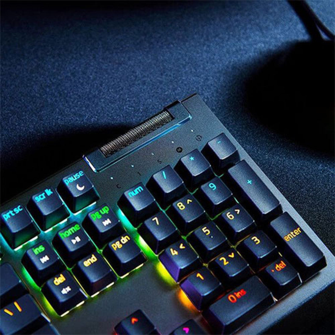 Razer BlackWidow V4 X Mechanical Gaming Keyboard with Green Switches