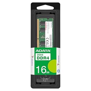 ADATA Premier 16GB DDR4 2666MHz SODIMM Laptop RAM (AD4S266616G19-SGN)