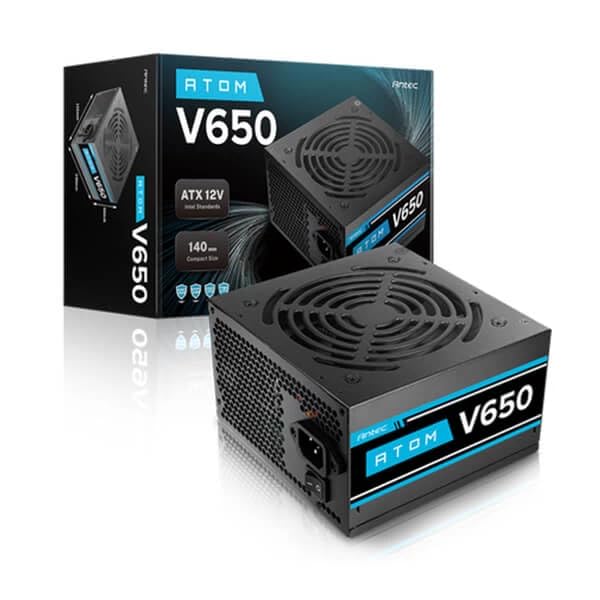 ANTEC Atom V650 V2 Gaming Power Supply - | Buy Online at Shwetha Computers