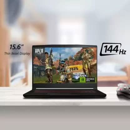 MSI Thin GF63 Gaming Laptop Intel Core i5-12450H processor, NVIDIA GeForce RTX 2050, 8GB, 512GB SSD, 15.6" FHD, GF63 12UCX-266IN - | Buy Online at Shwetha Computers