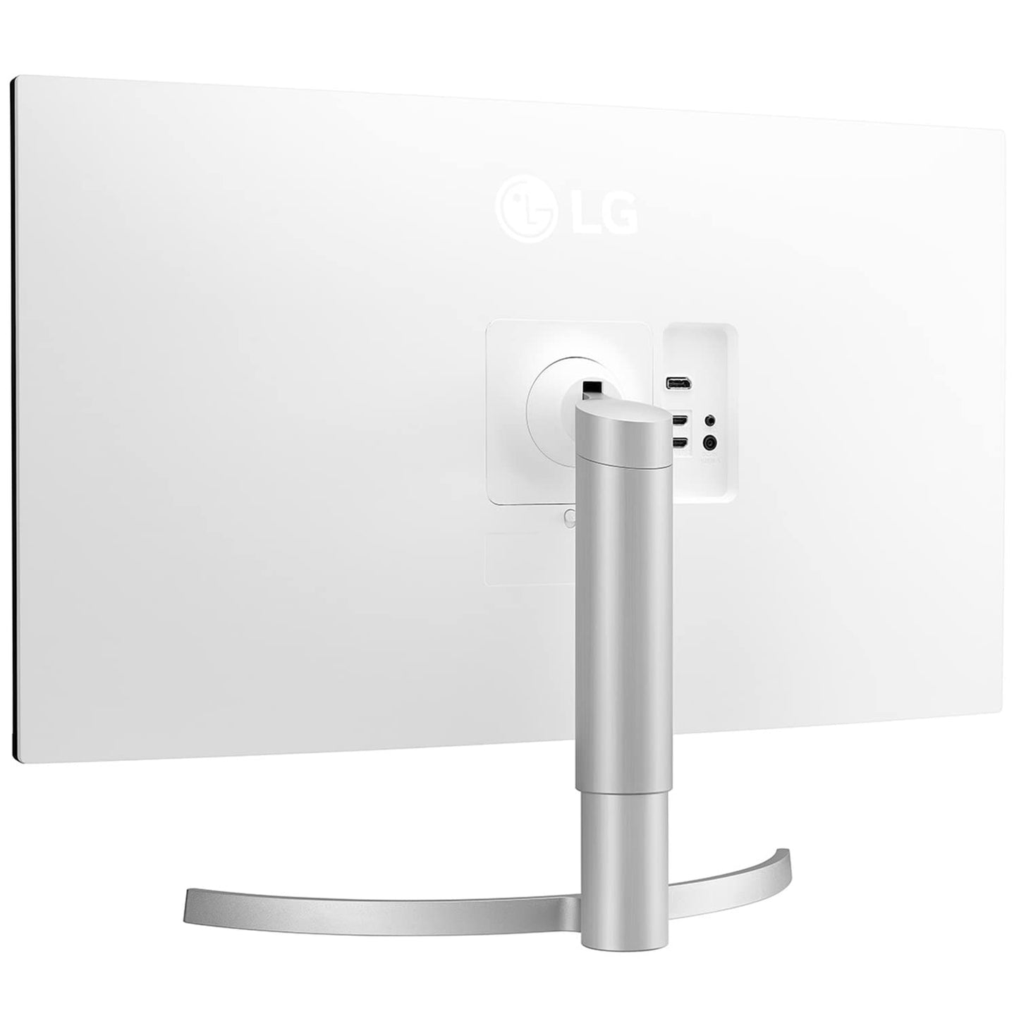 LG 32UN650W 31.5 Inch 4K IPS Monitor White 2 HDMI DP Height Adj 5W Speaker